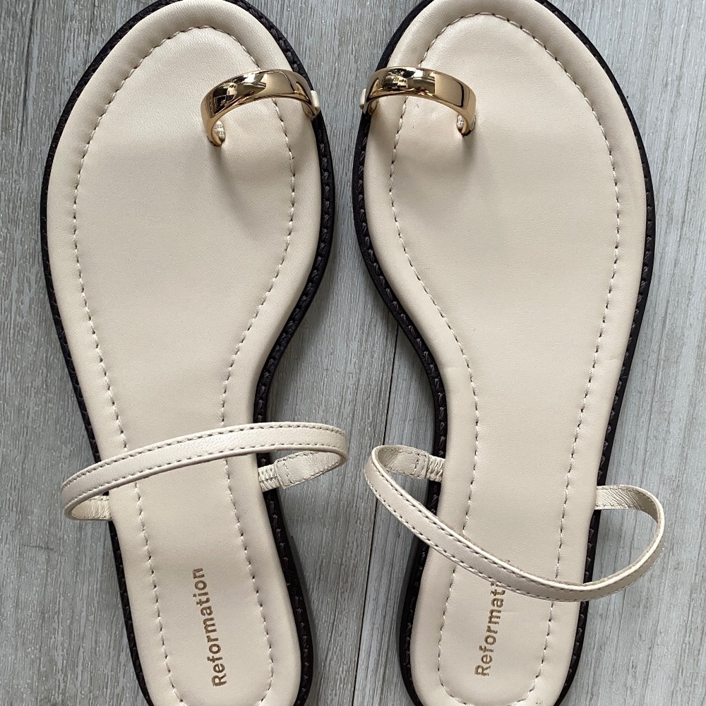 NEW! Reformation Sandals